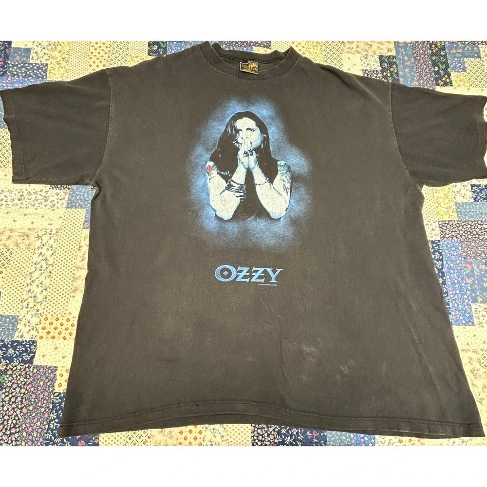Vintage 1995 Ozzy‎ Osbourne concert t-shirt Touch of Gold Tag